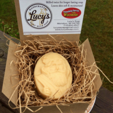 Lucy's Goat Milk Soap Lucy's Soap - Father Christmas (face)