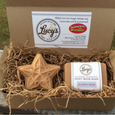Lucy's Goat Milk Soap Lucy's Goat Milk Soap - Star & Handbar Boxed Set