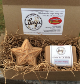 Lucy's Goat Milk Soap Lucy's Goat Milk Soap - Star & Handbar Boxed Set