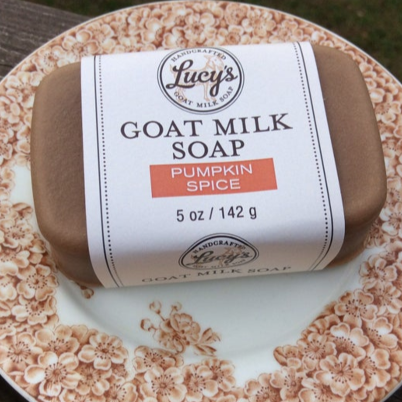 Lucy's Goat Milk Soap Lucy's Goat Milk Soap - Pumpkin Spice Bath Bar