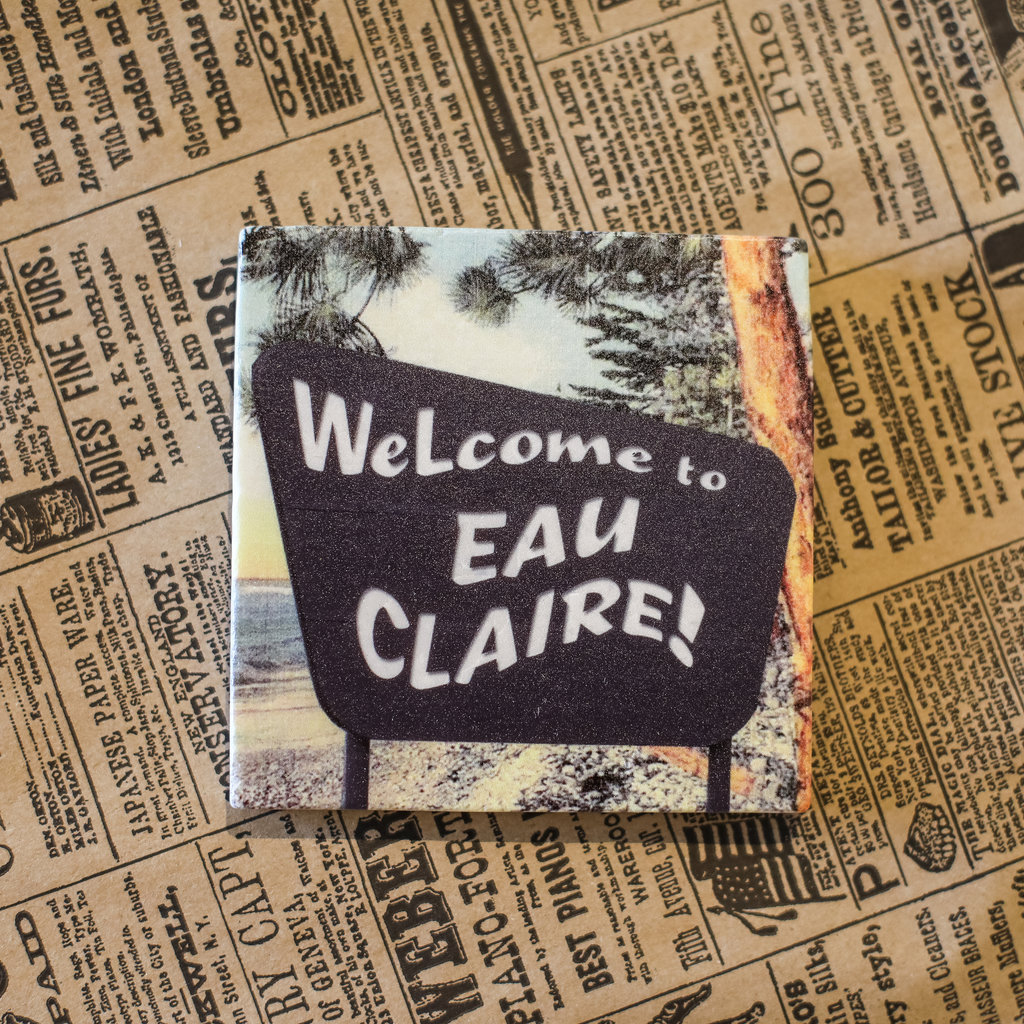 Volume One Marble Coaster - Welcome To Eau Claire