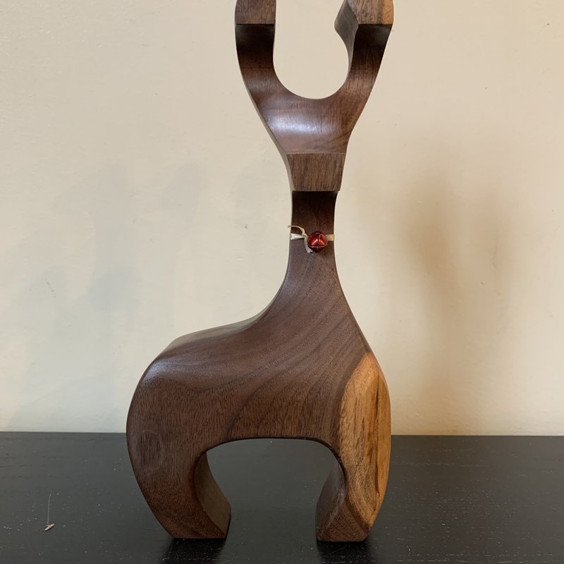 Richard Ryan Handmade Wood Reindeer