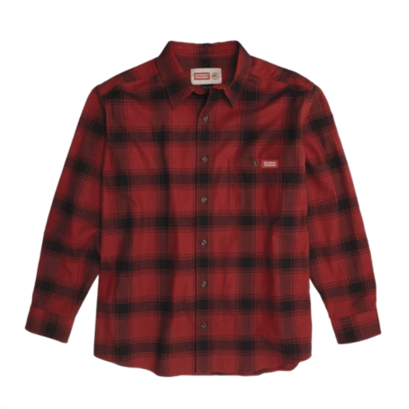 Stormy Kromer The Flannel Shirt - Red/Black