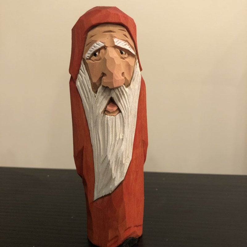 Denny Williams Wood Carving - Santa (Regular)
