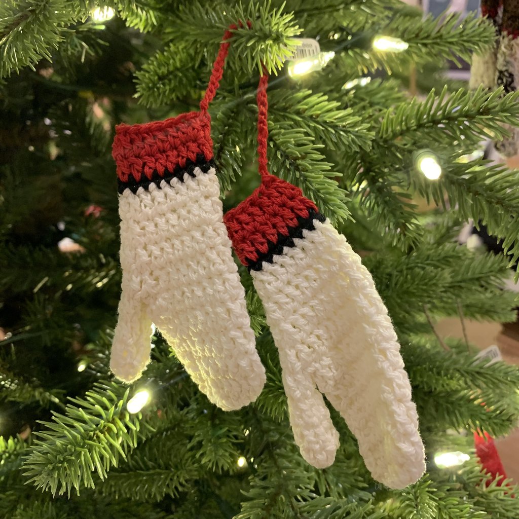 Karen Rask Crochet Ornament - Mittens (Assorted)