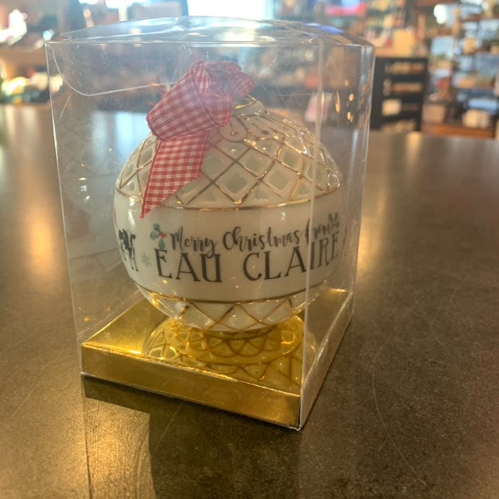 dishique Ornament - Eau Claire Christmas Lattice (Boxed)