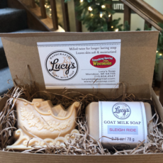 Lucy's Goat Milk Soap Lucy's Goat Milk Soap - Sleigh & Handbar Boxed Set