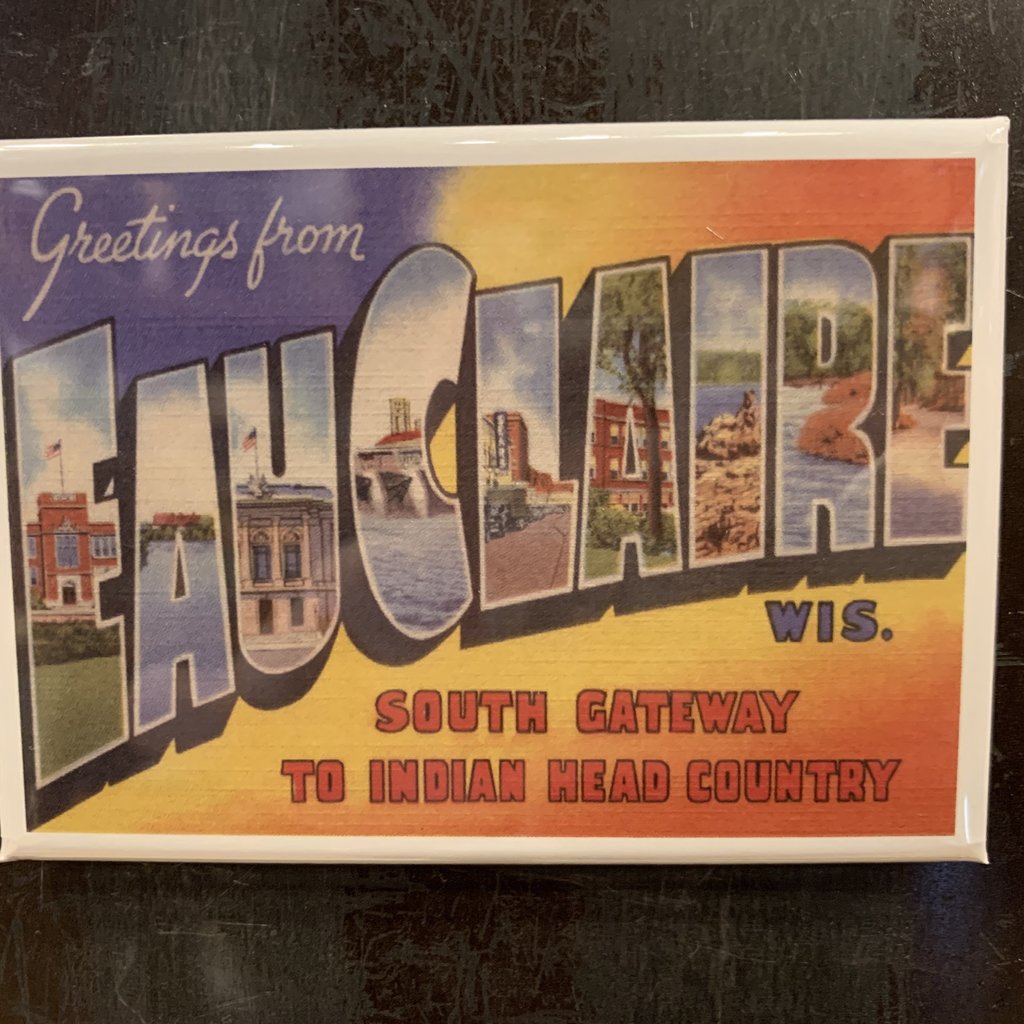 Volume One Magnet - Vintage Eau Claire