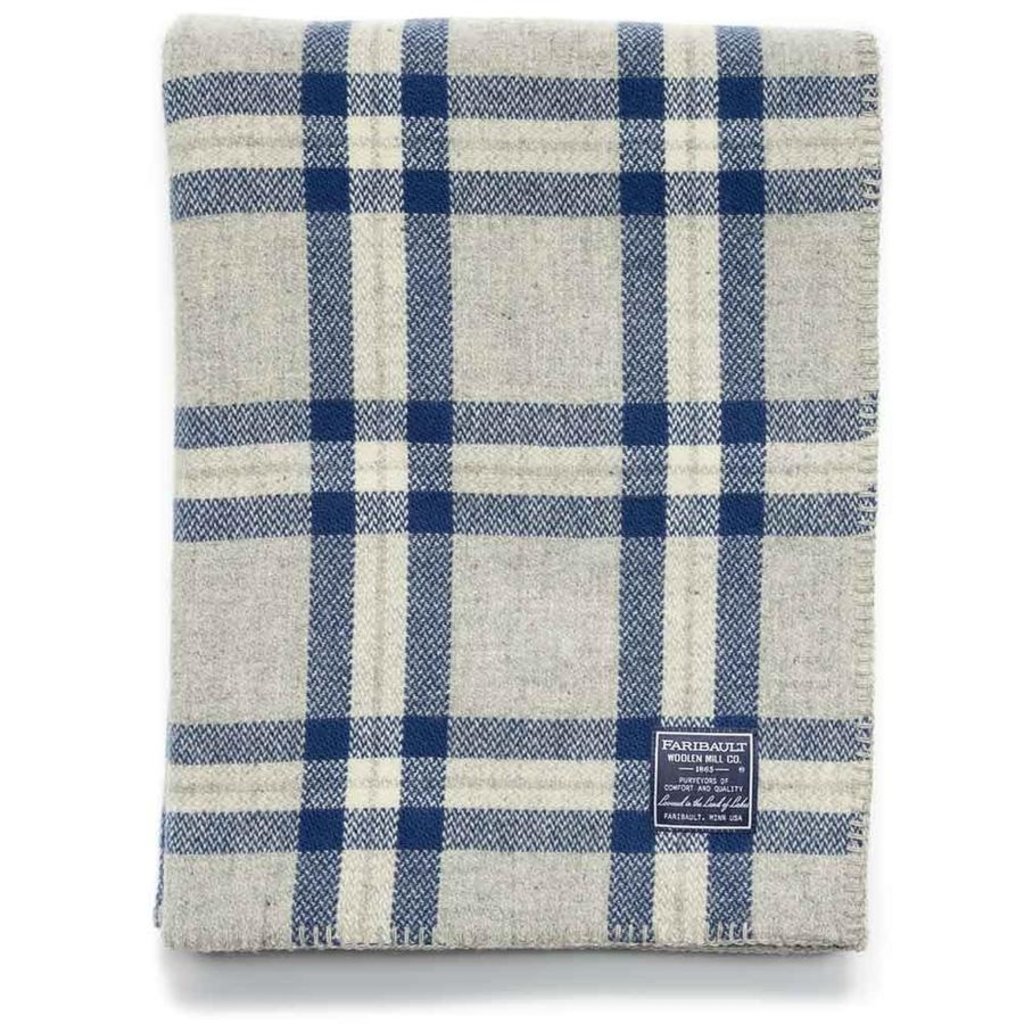 Faribault Mills Wool Throw - Minnehaha