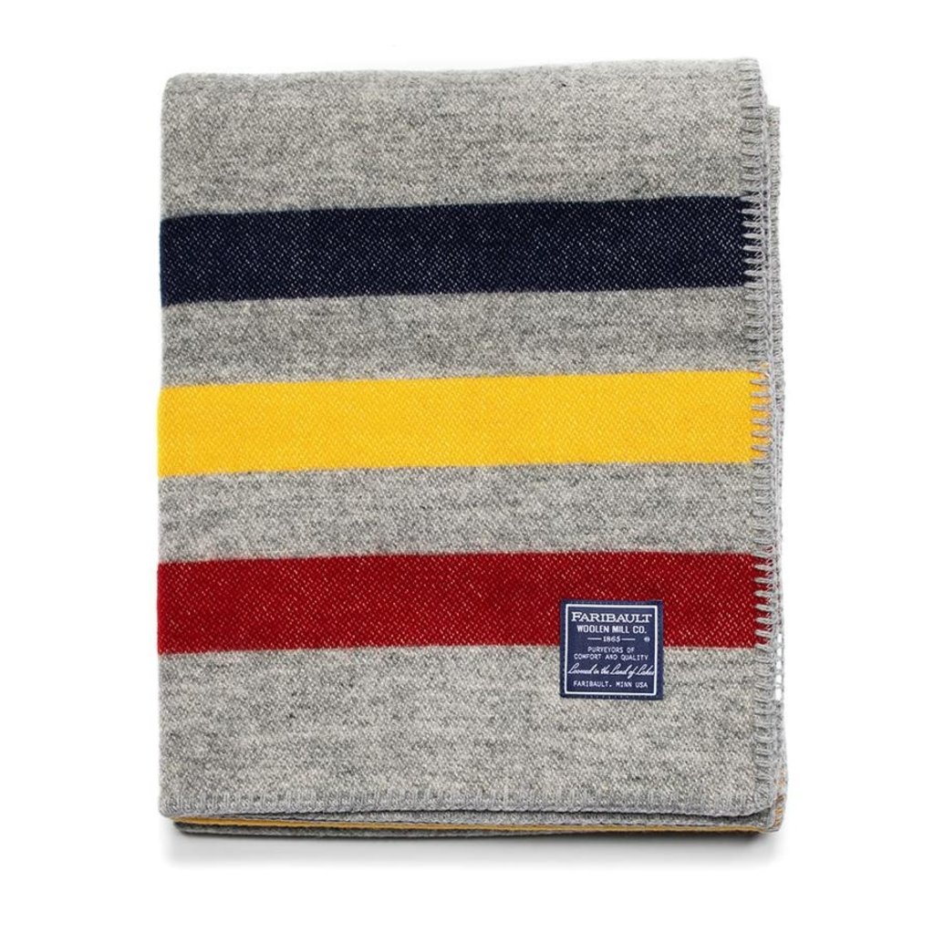 Faribault Mills Wool Throw - Frontier