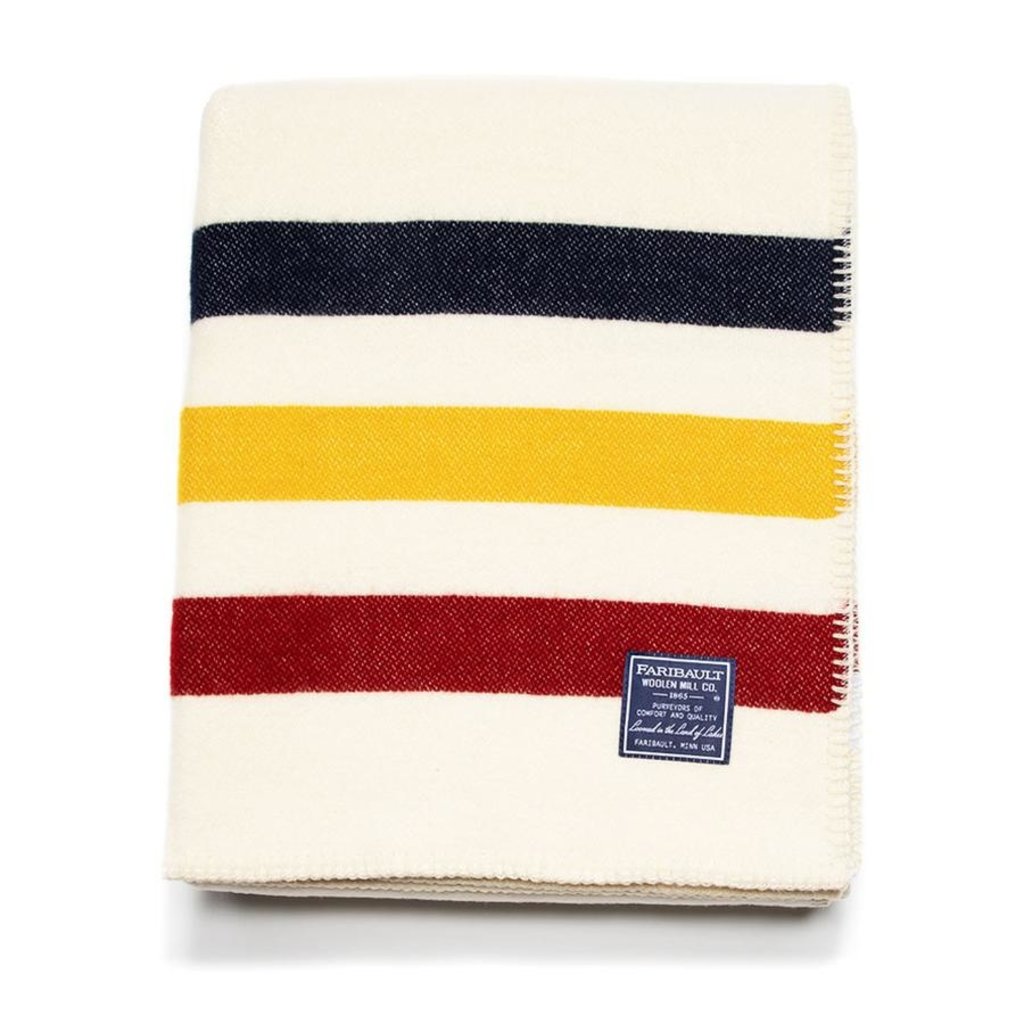 Faribault Mills Wool Throw - Frontier