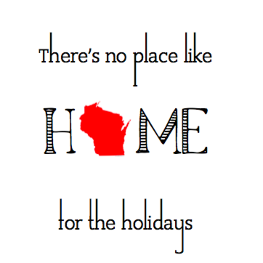 Wisco Cheer Wisco Cheer Holiday Card - No Place Like Home