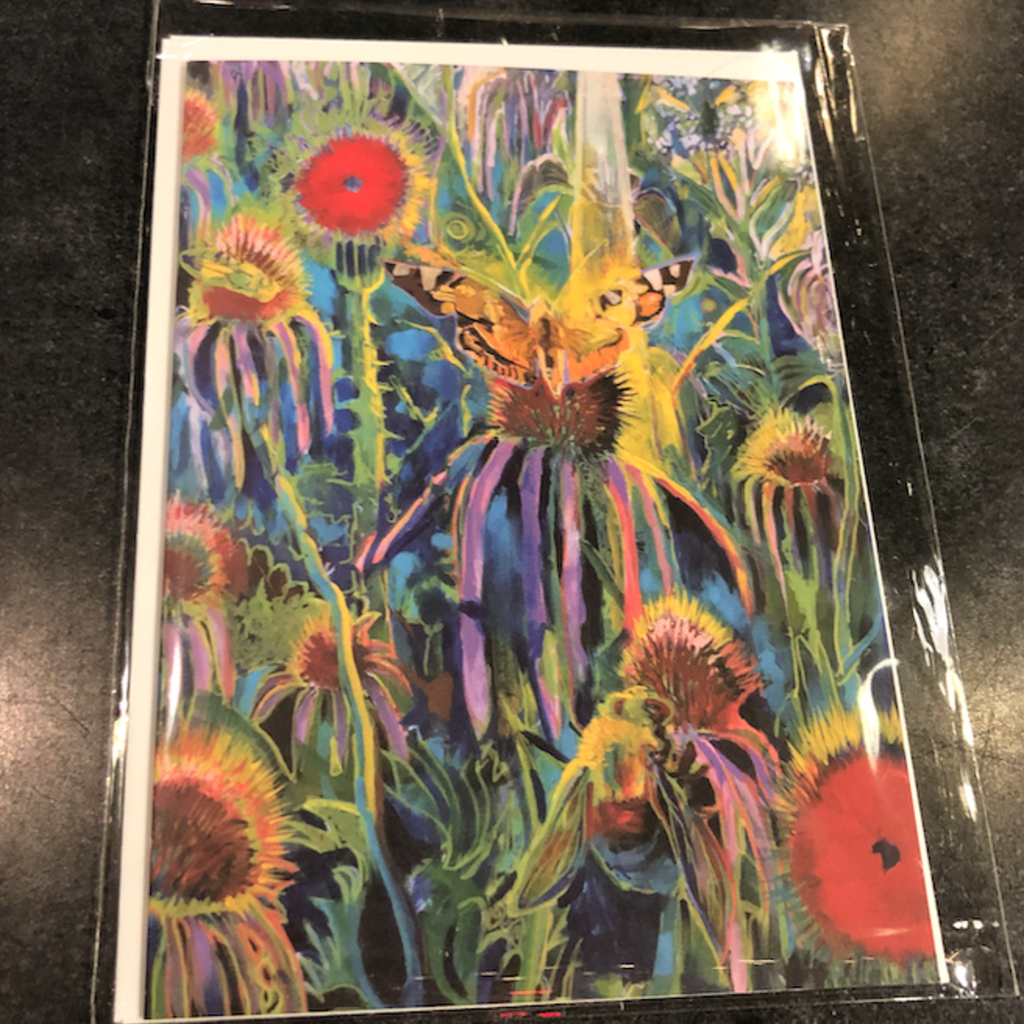 Joe Maurer Greeting Card - Hogback Prairie