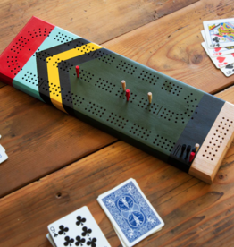 Sanborn Canoe Company Sanborn Painted Cribbage Board - Scout