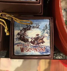 Volume One Next Stop Wisconsin Ornament