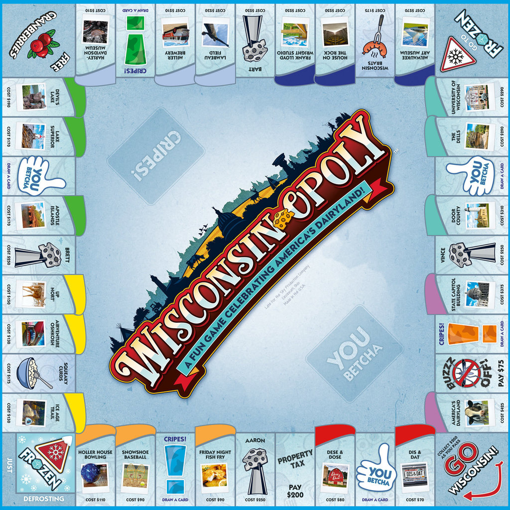Volume One Wisconsin-Opoly (Outset Games)