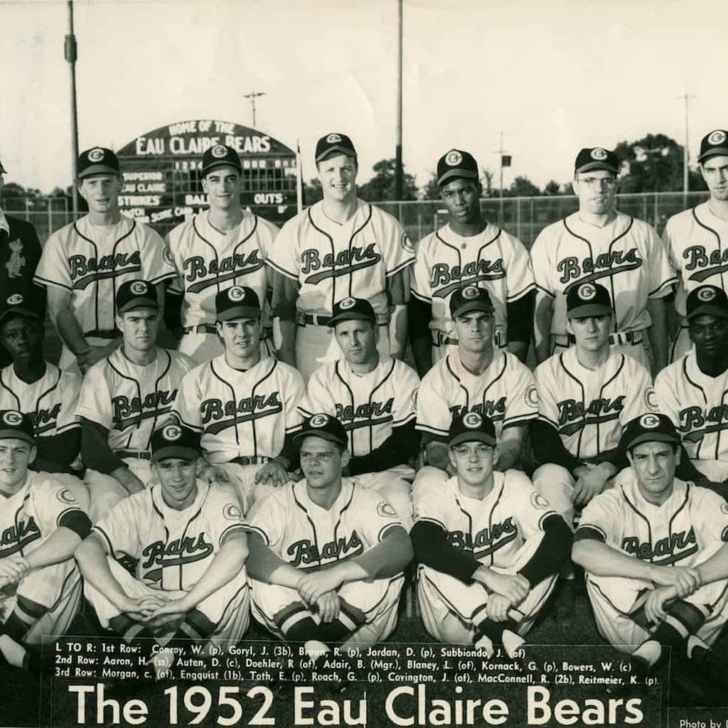 Volume One Vintage Eau Claire Baseball Print (1952 Eau Claire Bears)