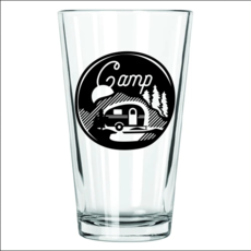 Northern Glasses Pint Glass - Camp