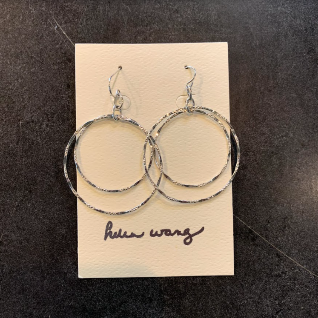 Helen Wang Jewelry Earrings - Silver Circles