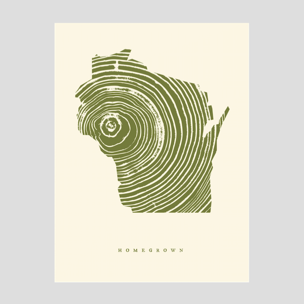 Volume One Homegrown Wisconsin Print 18x24