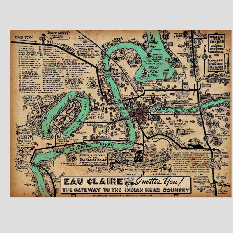 Eau Claire Invites You Print