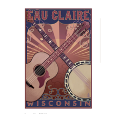 Volume One Stretched Canvas - Eau Claire Guitar & Banjo