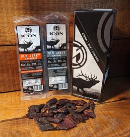 Icon Meats Elk Jerky Strips - Peppered Savory (2 oz)