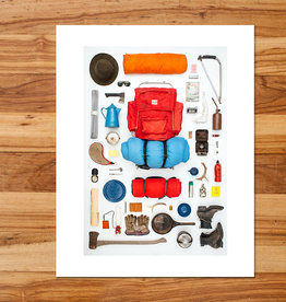 Adventures In Camping Art Print (11x14)