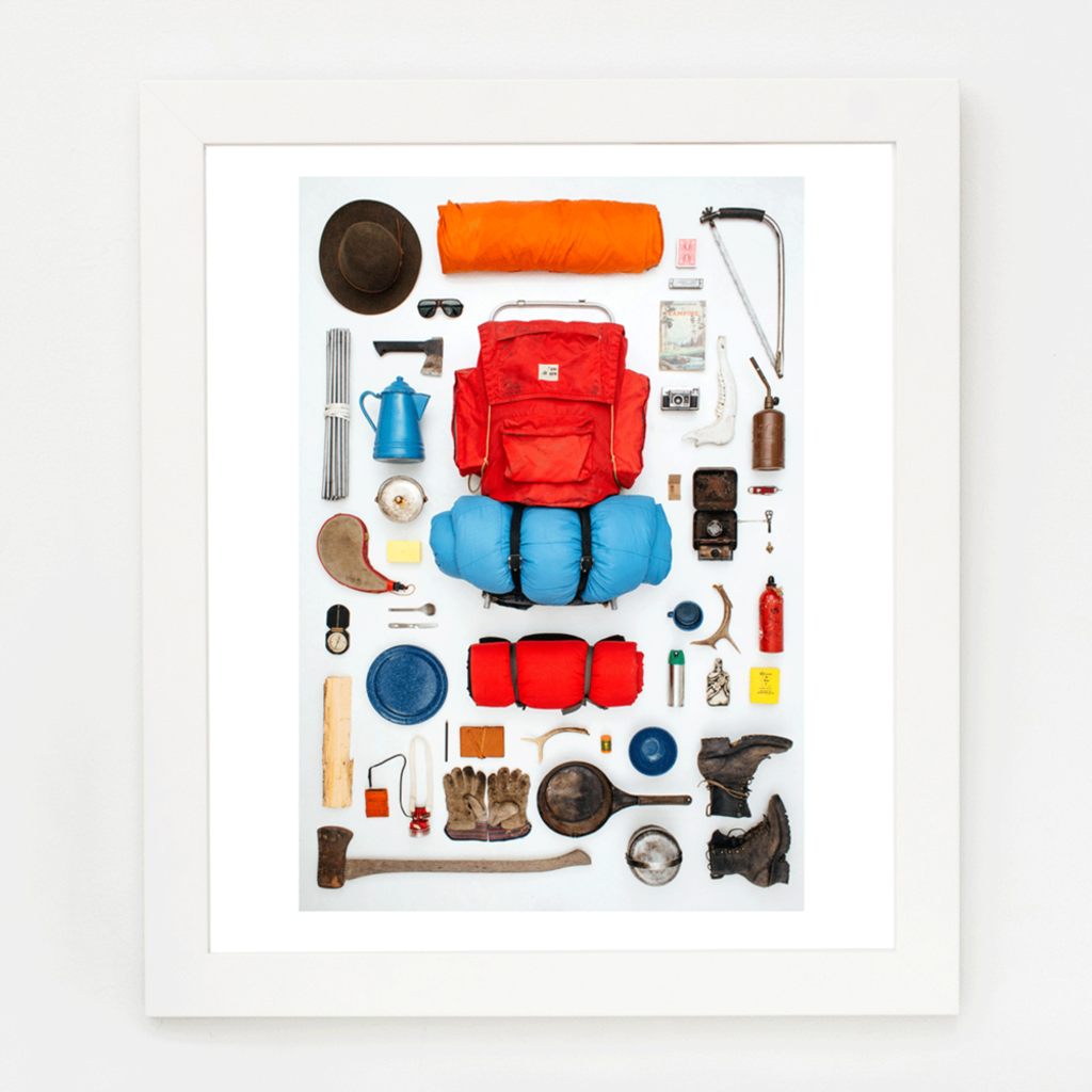 Adventures In Camping Art Print (11x14)