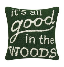 Volume One Hook Pillow - All Good in the Woods