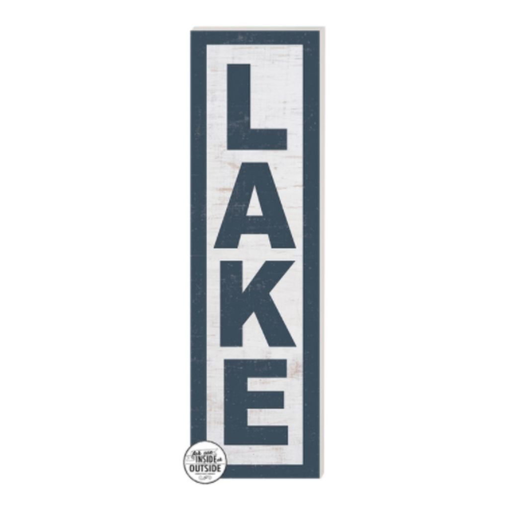 35 x 10 Lake Whitewash Indoor/Outdoor Sign