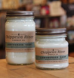 Chippewa River Candle Co. Lemongrass Sage | Chippewa River Candle Co.