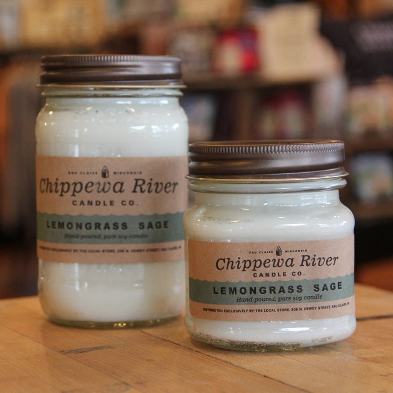 Chippewa River Candle Co. Lemongrass Sage | Chippewa River Candle Co.