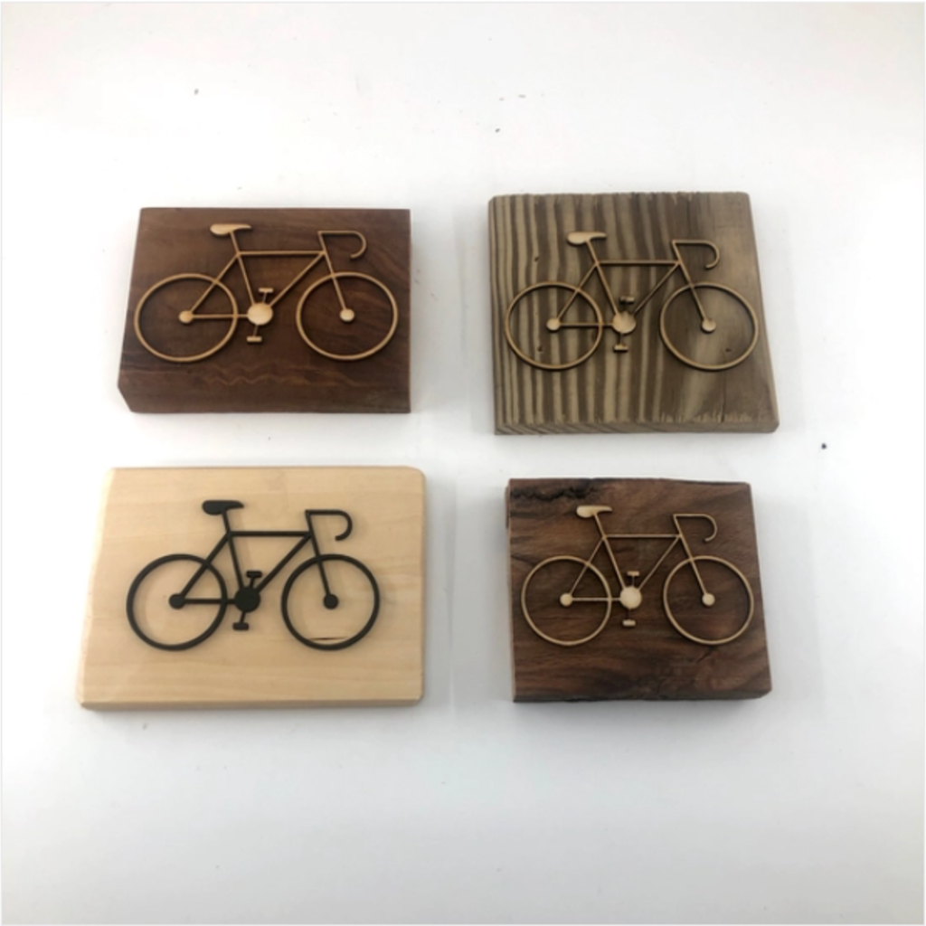Bike Reclaimed Wood Wall Art