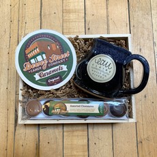 Volume One Gift Basket - Stoneware and Caramels