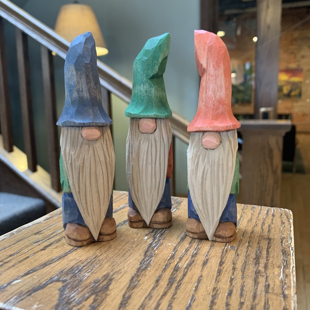 Wood Carving - Gnome - The Local Store