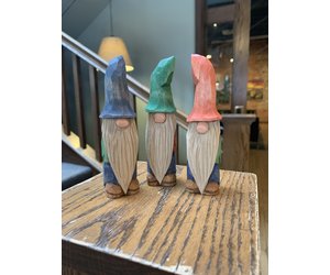 Wood Carving - Gnome - The Local Store