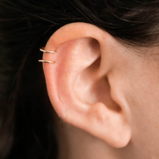 Hello Adorn Jewelry Double Up Ear Cuff