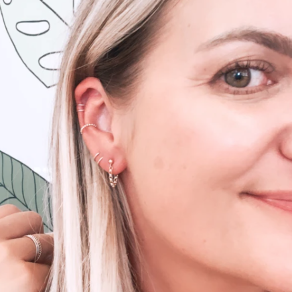Hello Adorn Jewelry Double Up Ear Cuff