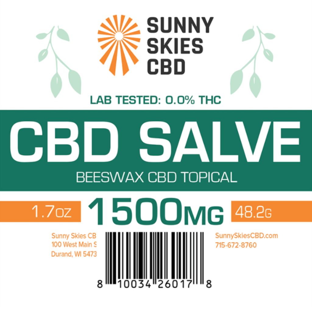 CBD Salve - 1,500 mg