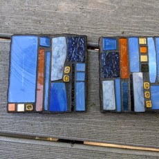 Clear River Crafts Mosaic Coasters (Set of Two)