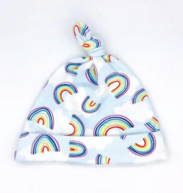 Rainbow Sky Organic Cotton Baby Hat (Newborn)