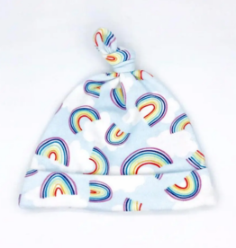 Sunny Day Designs Rainbow Sky Organic Cotton Baby Hat (Newborn)