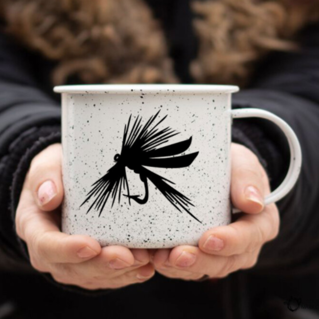 Teapot Marketing Vinyl Decal - Fly Fishing