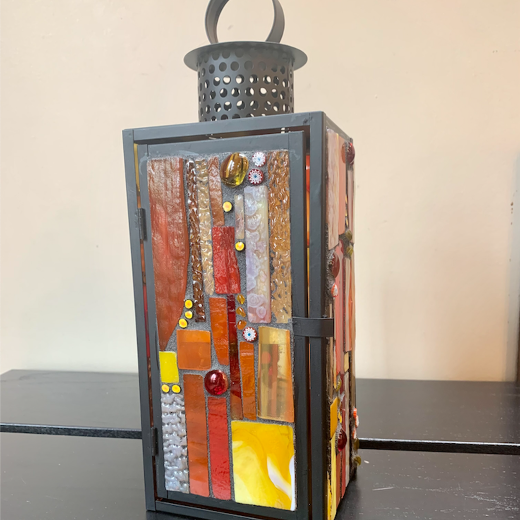 Clear River Crafts Mosaic Garden Lantern (#2)