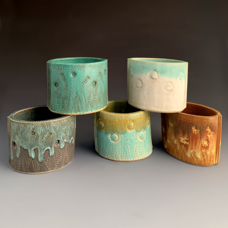 Small Stoneware Planter (assorted)