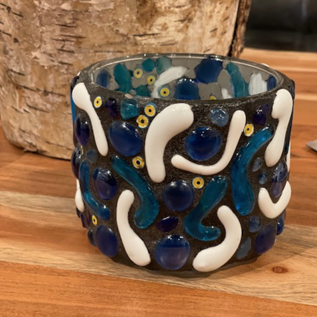 Mosaic Glass Cup (Assorted)