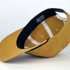 Giltee MKE Midwest Mindset Union Snapback Hat (Vintage Gold)