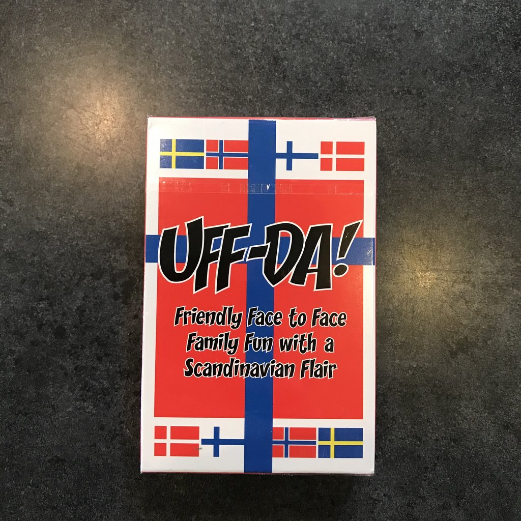 Scandinavian Uff-Da Game Uff Da Card Game