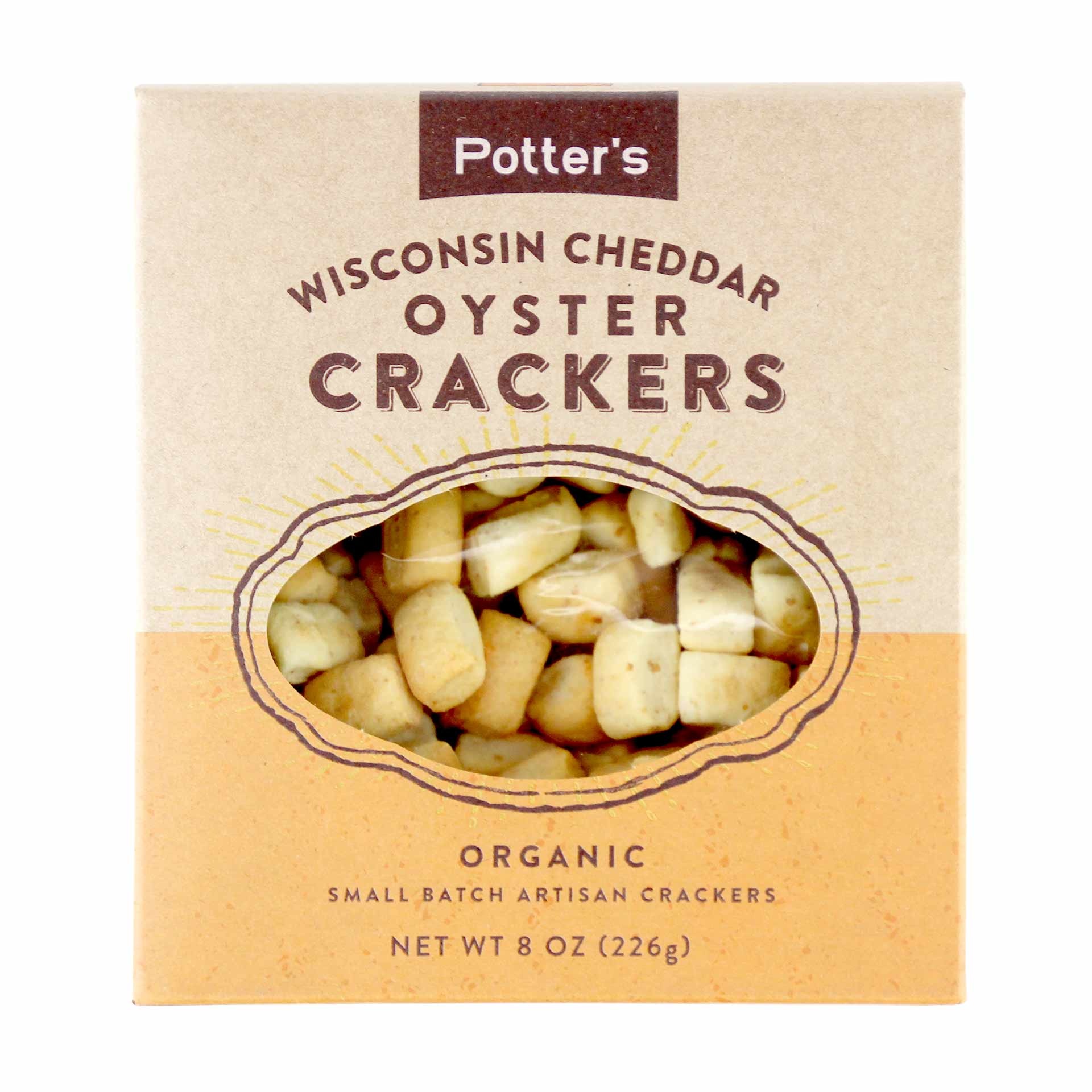 Potter's Oyster Crackers Wisconsin Cheddar The Local Store
